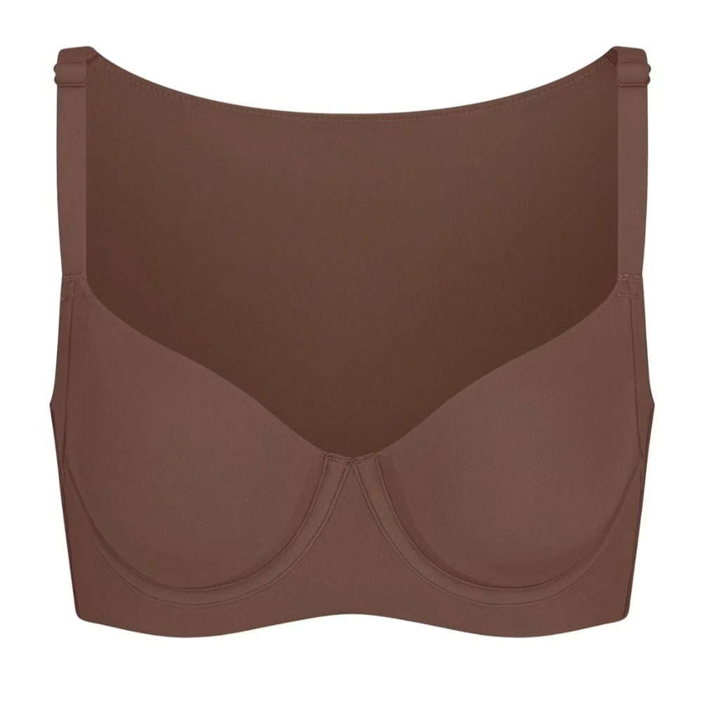 Skims Everybody Full Coverage Back Smoother Bra Cocoa FL-TSH-10131W 40D